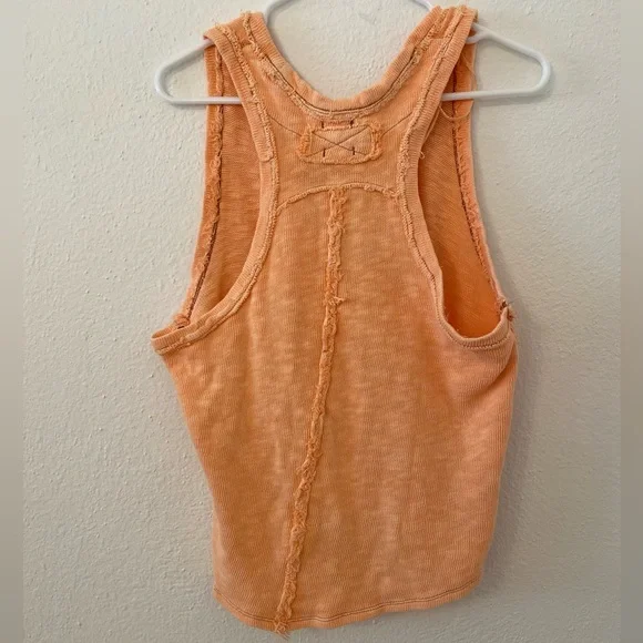 Free People Slim & Simple Slub Jersey tank size Medium - Picture 4 of 4